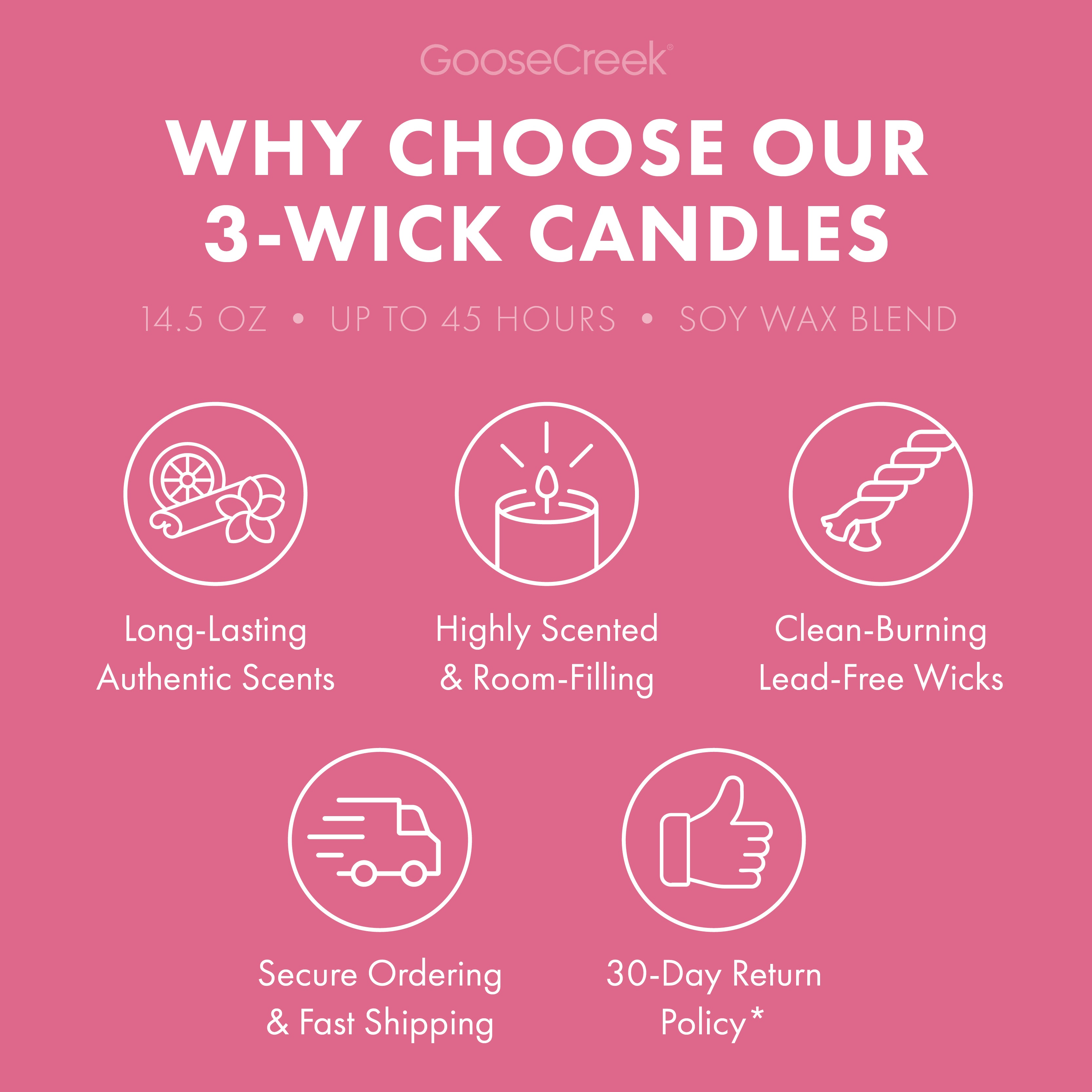 Apple Pom Twister 3-Wick Candle
