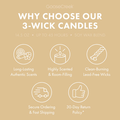 Sweet Banana Bread 3-Wick Candle